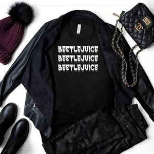 Beetlejuice Funny Sarcastic Soft Graphic Tee Shirt